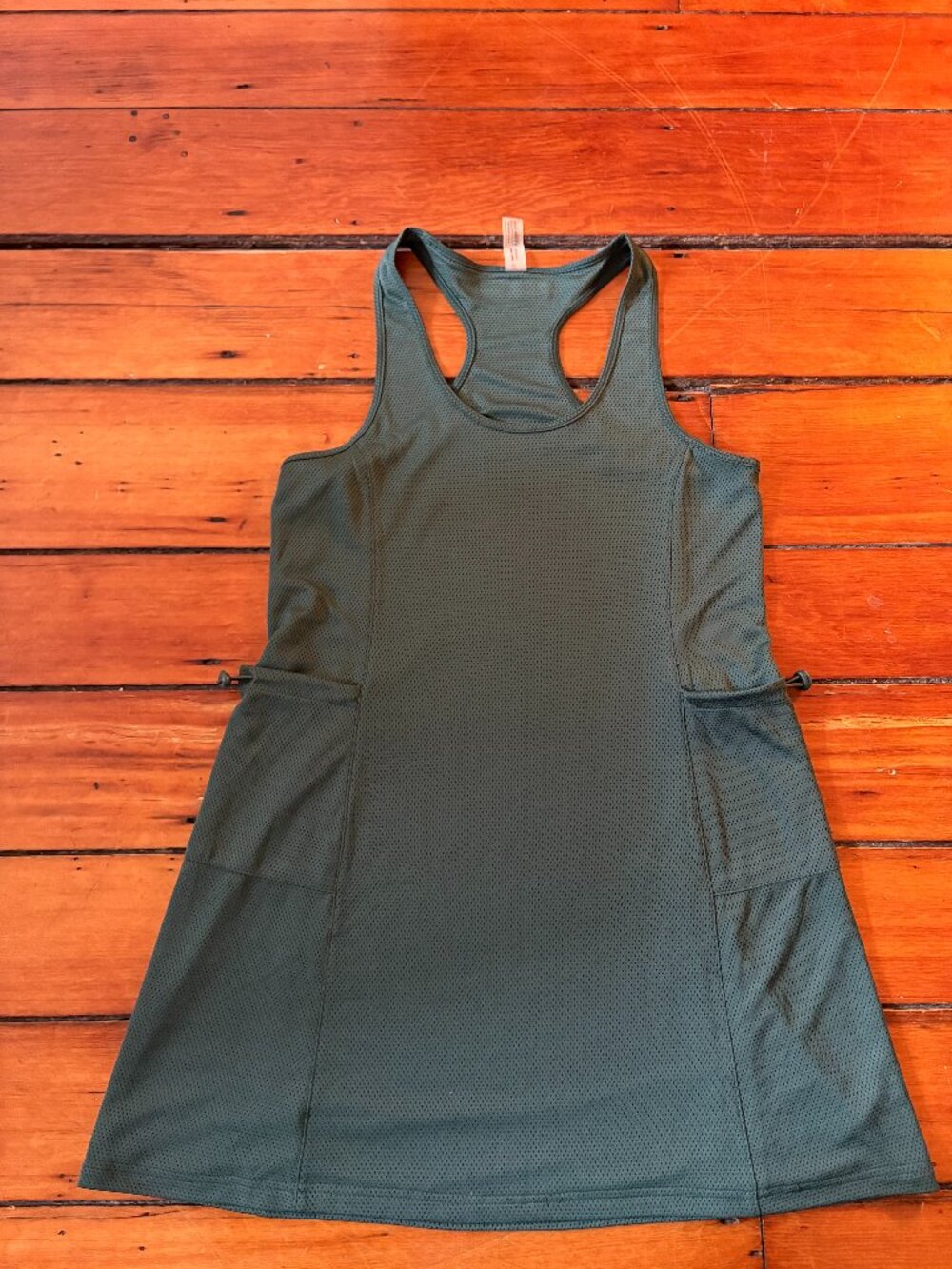 Outdoor Voices Rec Mesh Dress - Green